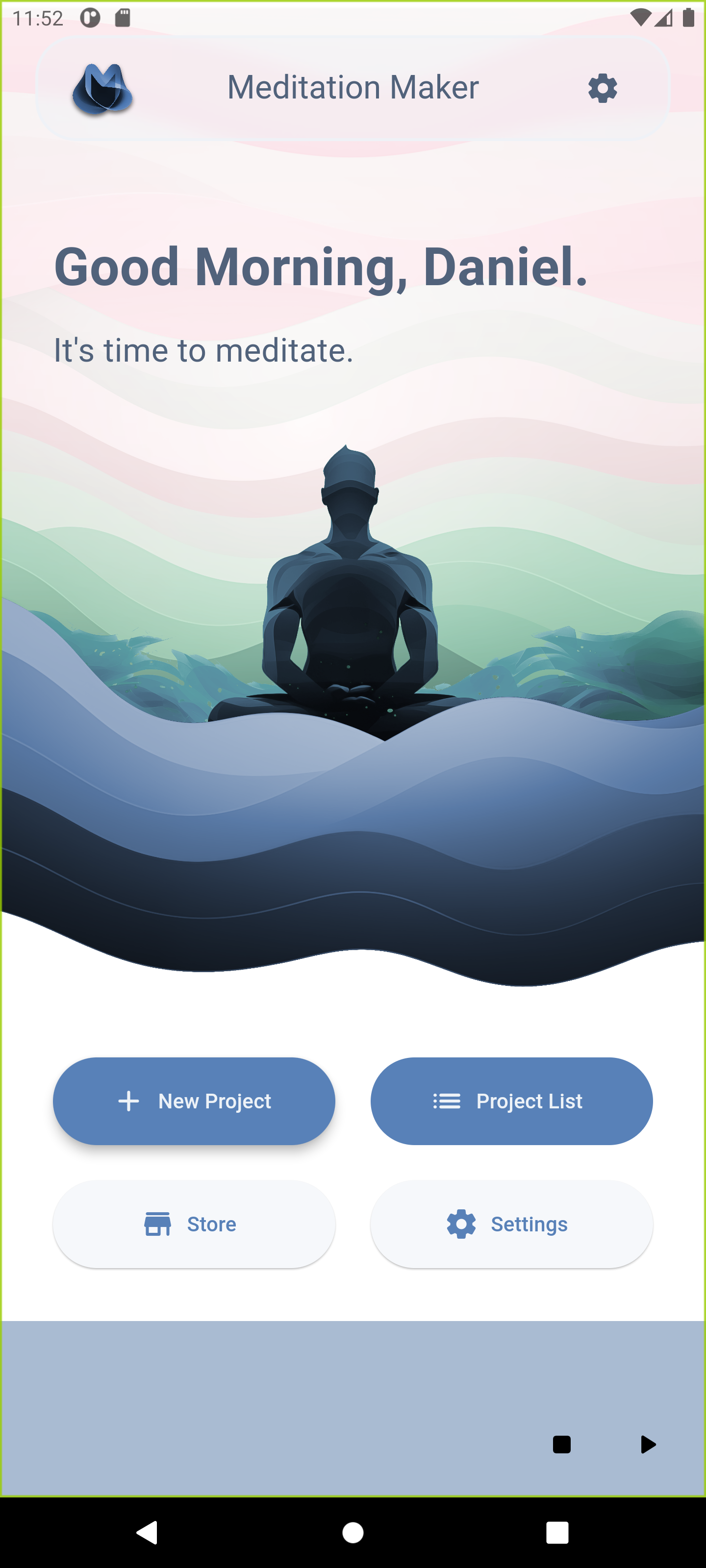 Meditation Maker Light Mode